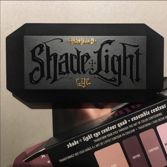 🖤NEW Kat Von D Shade + Light Eye Quad - Plum💜 - Picture 2 of 8